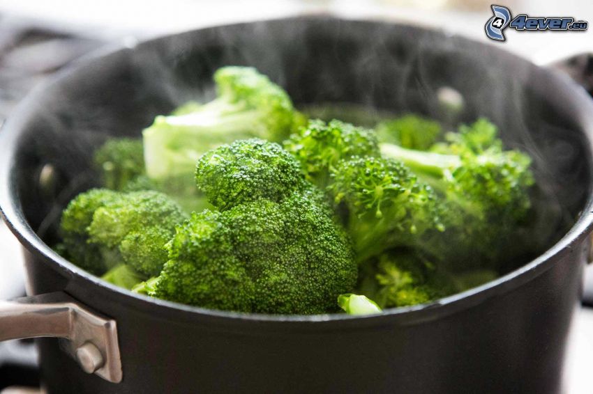 broccoli, kastrull