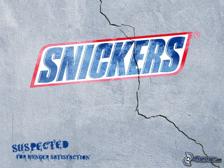 Snickers, spricka