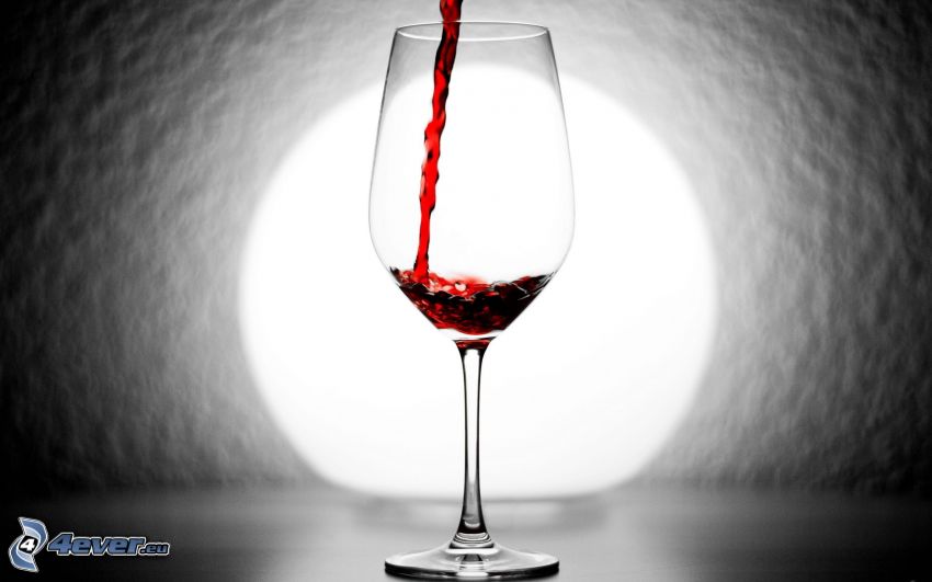 vin, glas