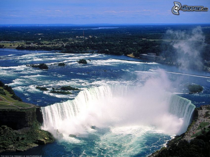 Niagaras vattenfall, flod