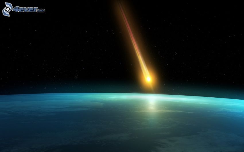 komet, Jorden från ISS
