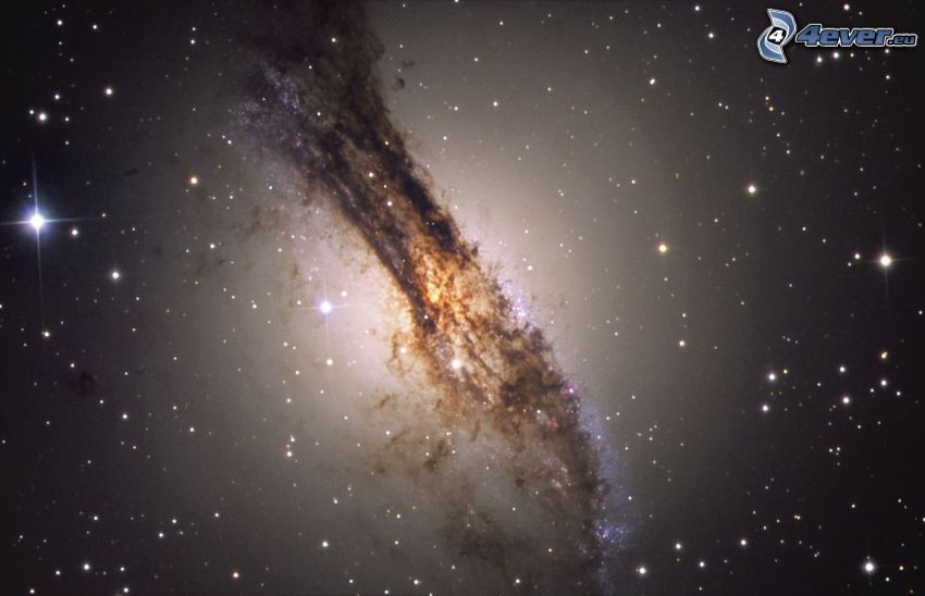 NGC 5128, galax, stjärnor