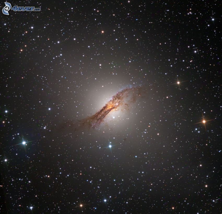 NGC 5128, galax, stjärnor