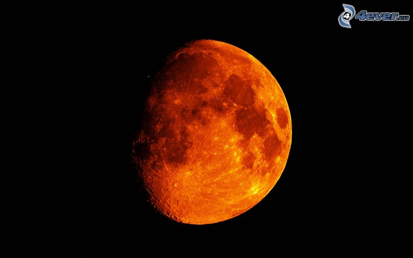 orange måne