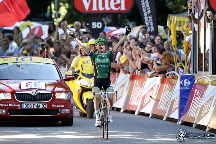 vinnare, cyklist, Tour De France