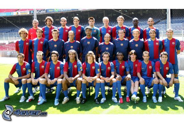 FC Barcelona, fotboll, team