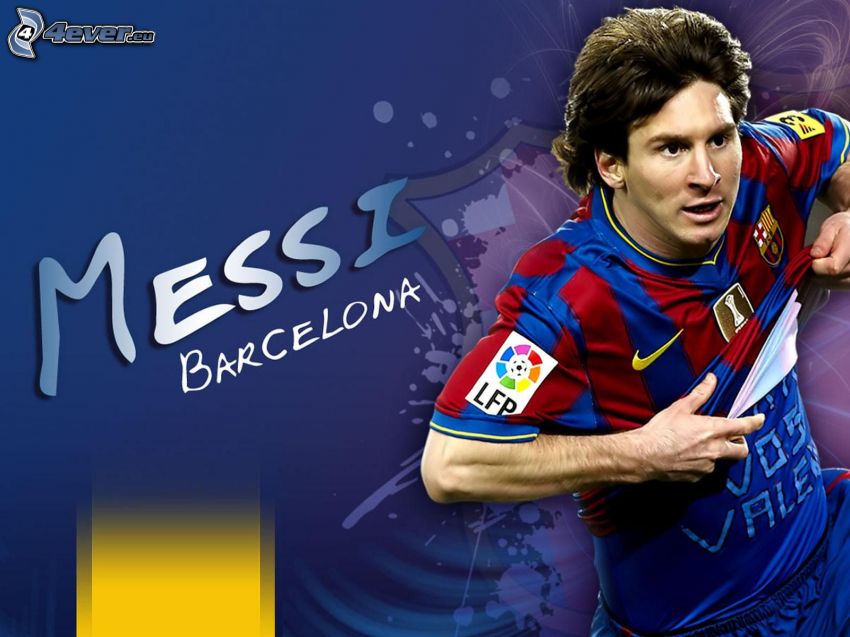 Messi, fotbollsspelare