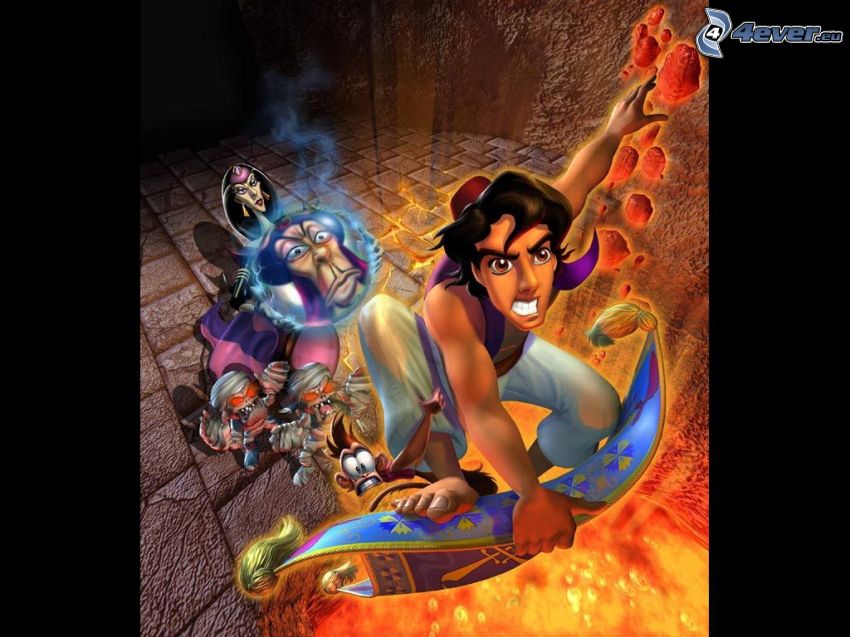 Aladdin, saga