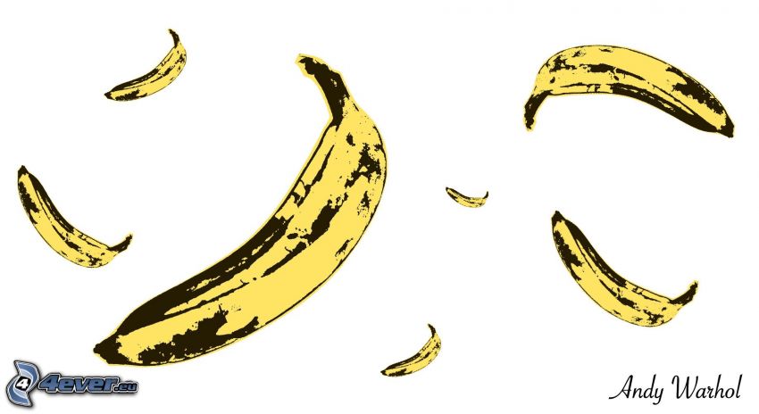 bananer, Andy Warhol