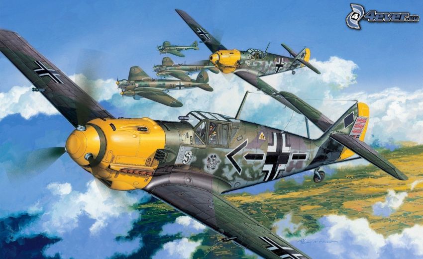 flygplan, Andra världskriget