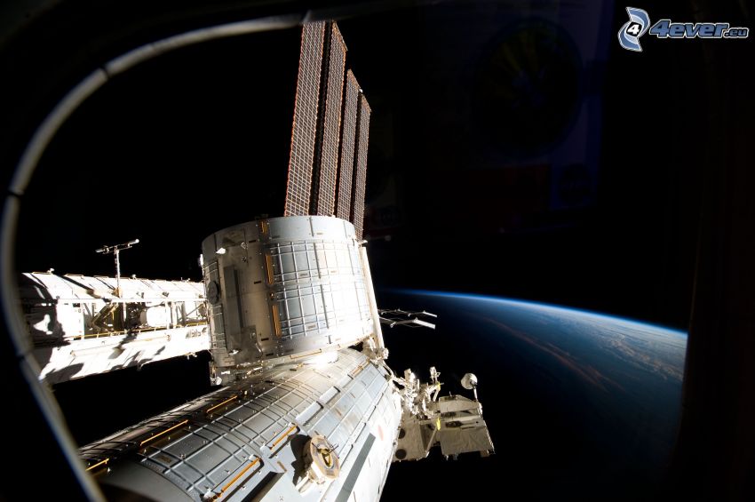 Internationella rymdstationen ISS, Jorden från ISS