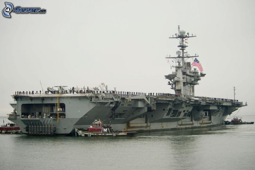 USS George Washington, hangarfartyg