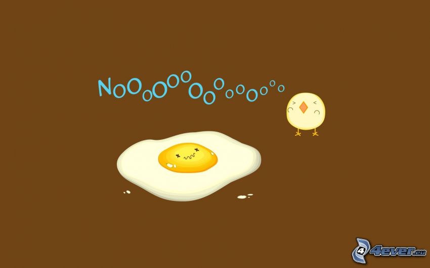 ägg, stekt ägg
