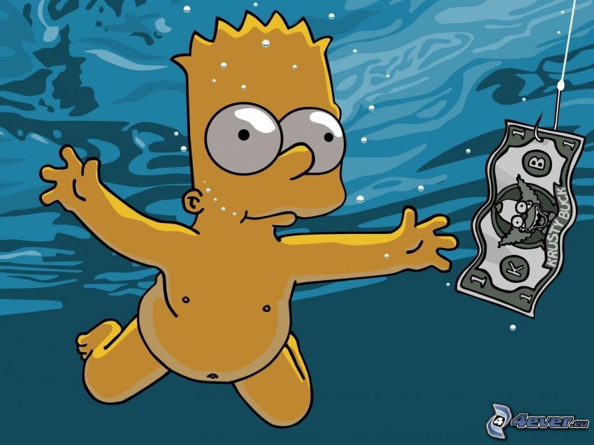 Bart Simpson, pengar