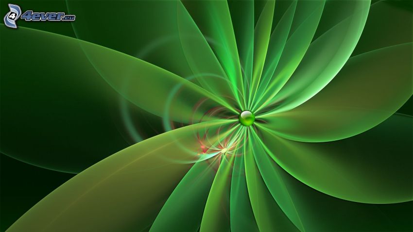 fondo verde, dibujo de pantalla abstracto