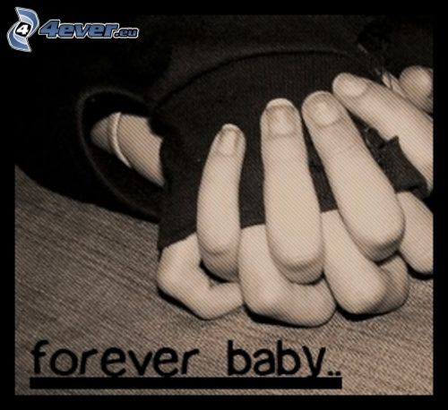 tomar manos, forever, para siempre