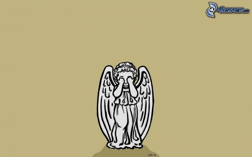 ángel, tristeza
