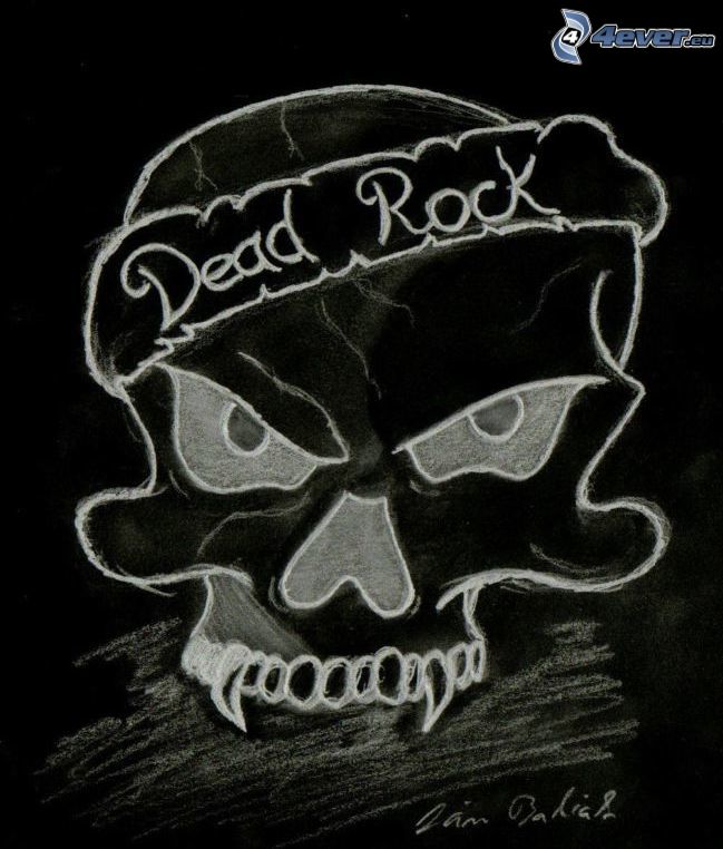 Dead rock, cráneo