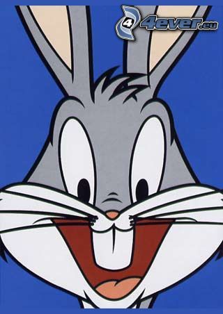 Bugs Bunny, sonrisa