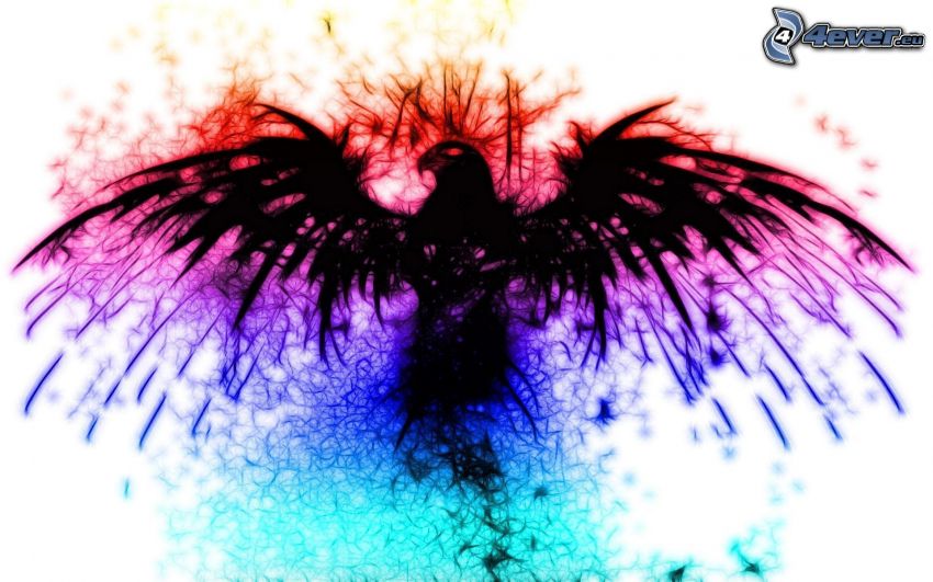 águila fractal