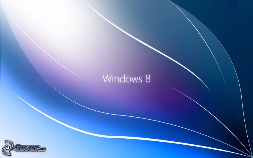 Windows 8, líneas blancas