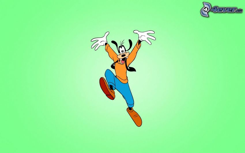 Goofy, Personaje de dibujos animados