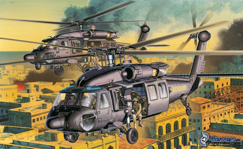 helicópteros militares