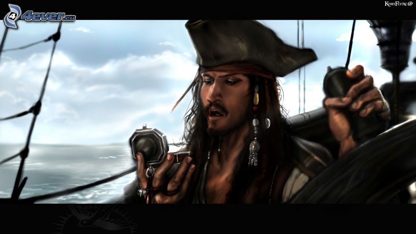 Jack Sparrow, pirata