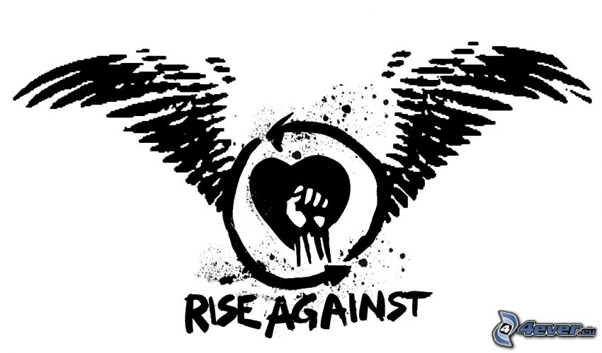 Rise Against, logo