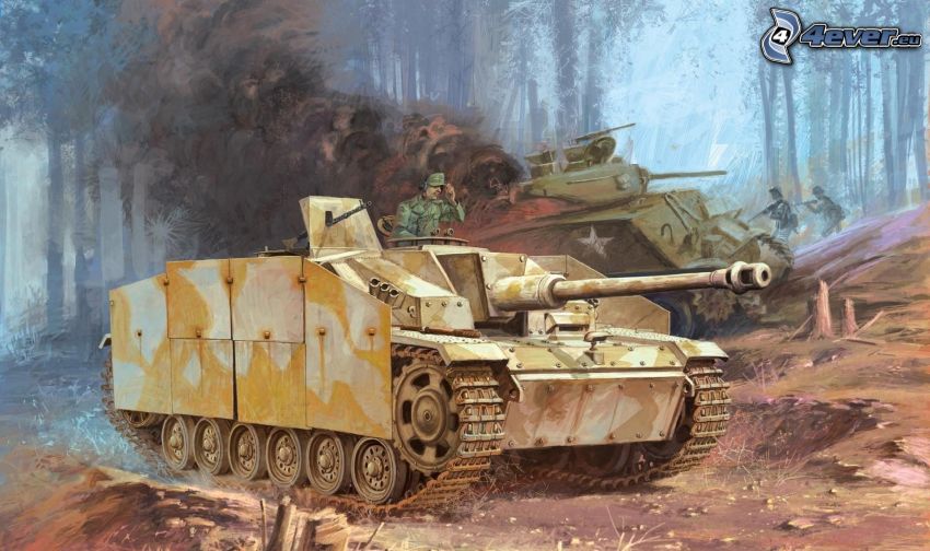 tanque, La Segunda Guerra Mundial