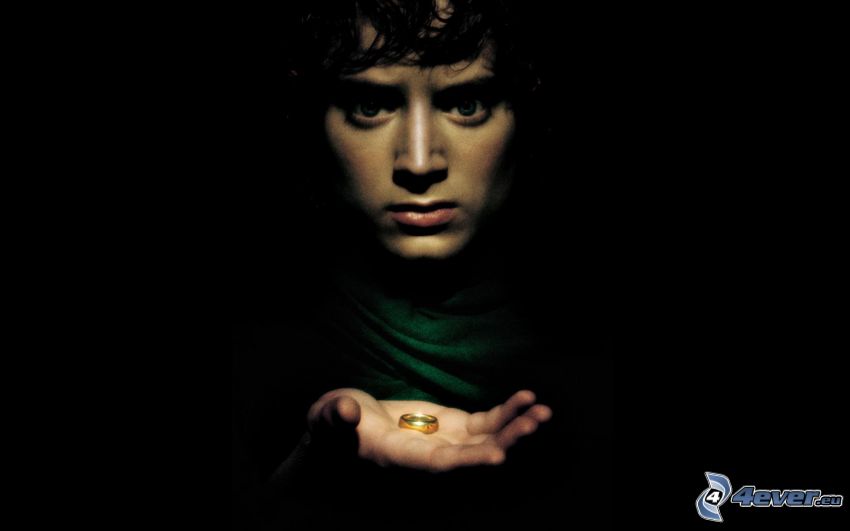 Frodo, Señor de los anillos, anillo