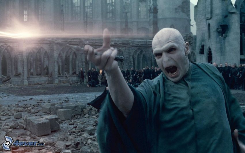 Lord Voldemort, hechicero, Harry Potter
