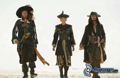 Piratas del Caribe, Hector Barbossa, jackass