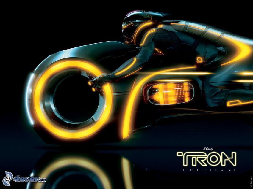 Tron: Legacy, motociclista