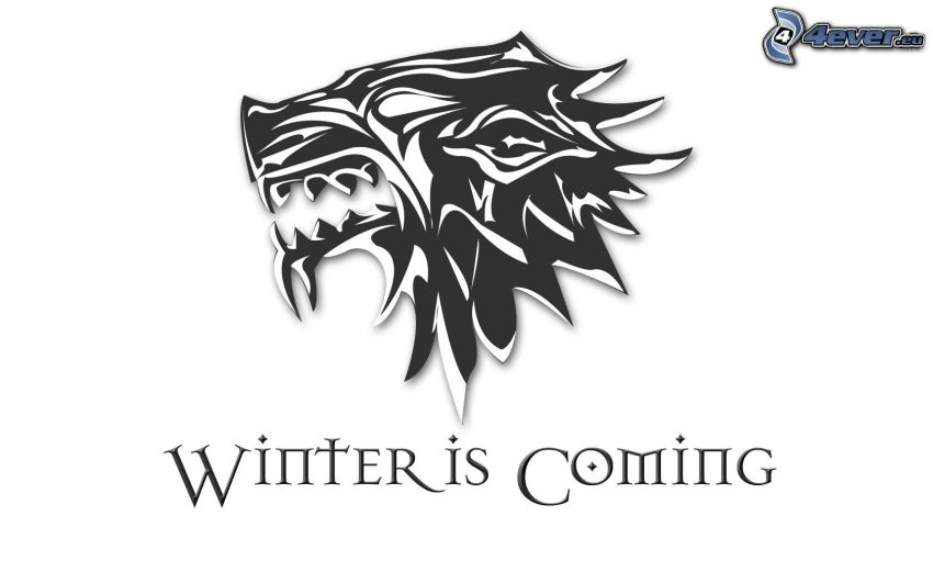 Winter is coming, lobo