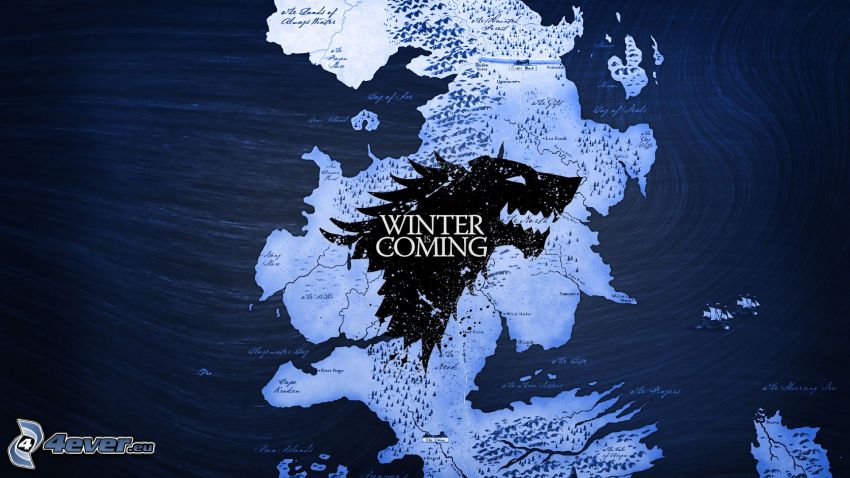 Winter is coming, mapa