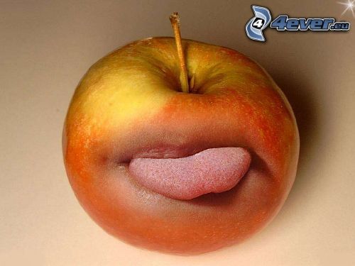 manzana, boca