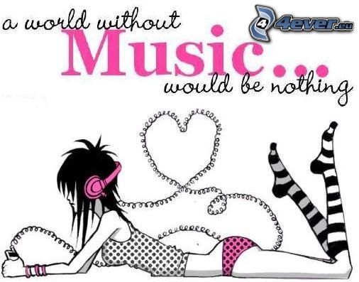 I Love Music, música, amor, emo