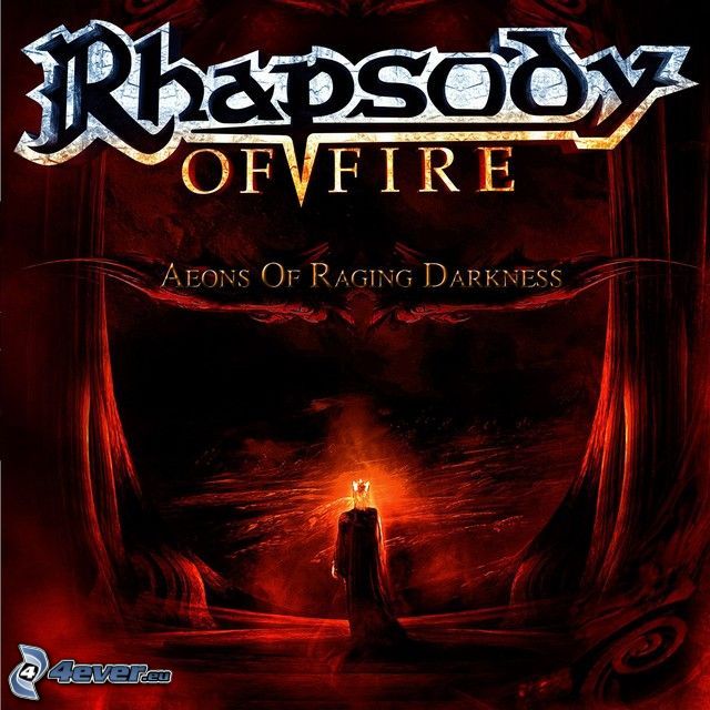 Rhapsody of Fire, Aeons Of Raging Darkness, demonio, lava