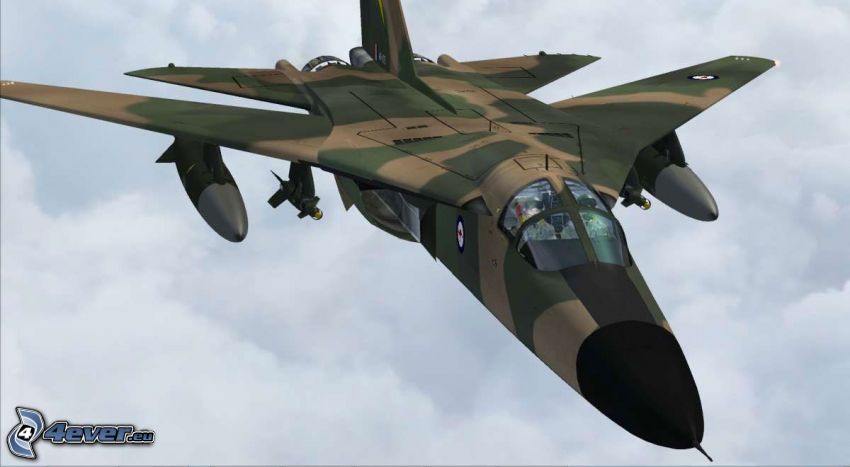 F-111 Aardvark, dibujos animados
