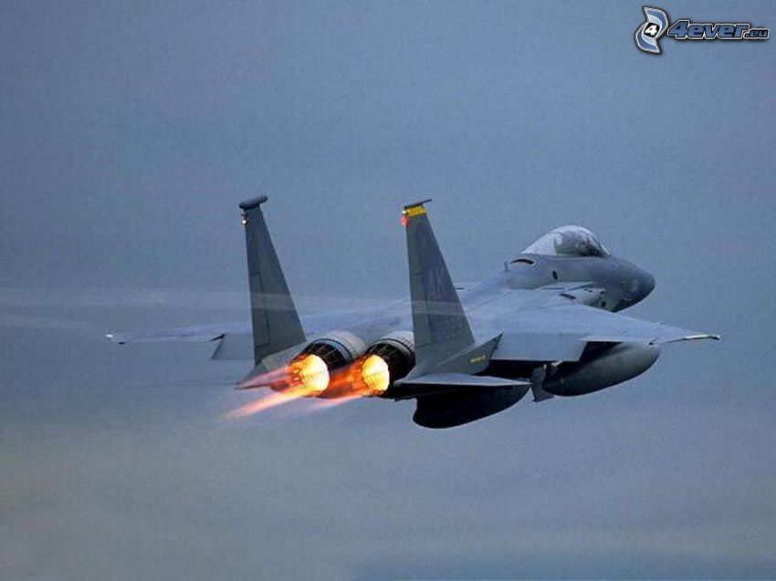 F-15 Eagle, motores de coriente