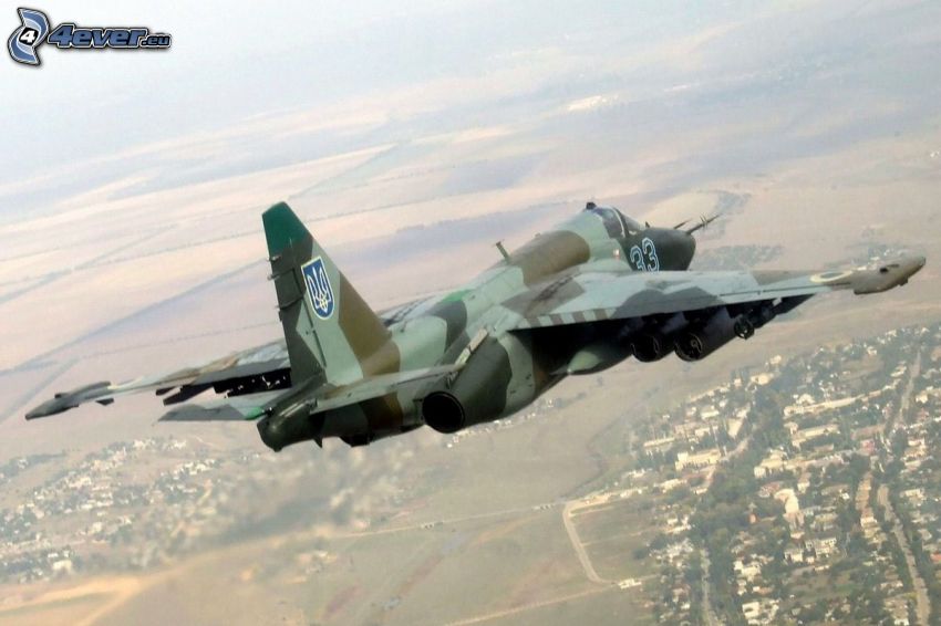 Sukhoi Su-25, vista
