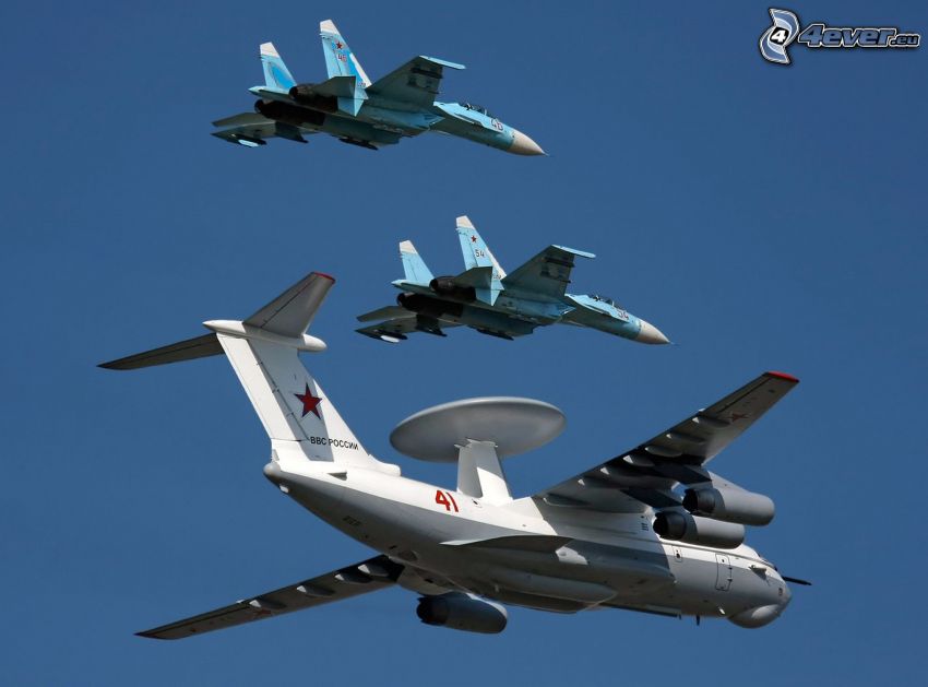 Sukhoi Su-27, aviones de caza, avión