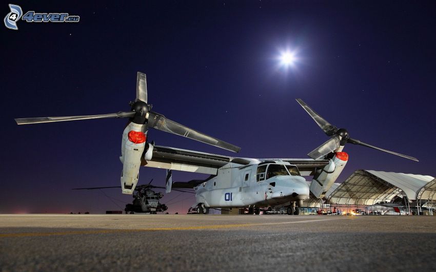 Bell Boeing V-22 Osprey, noche