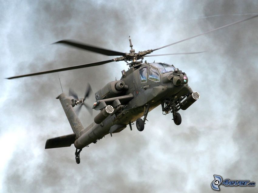 AH-64 Apache, nubes oscuras