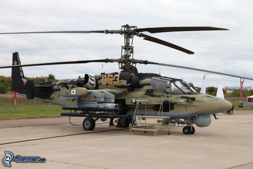 Ka-52, aeropuerto