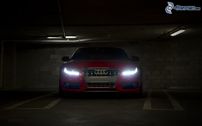 Audi, garaje