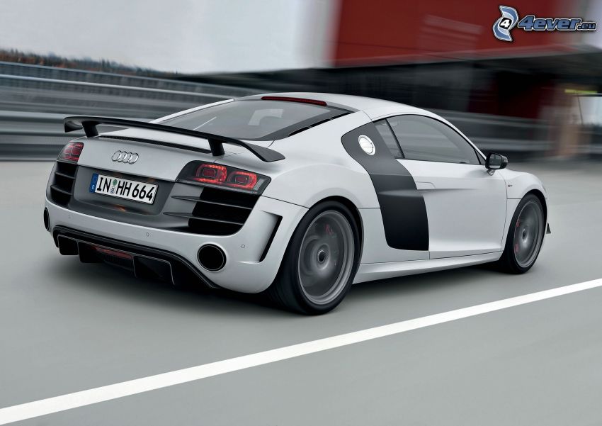Audi R8, acelerar