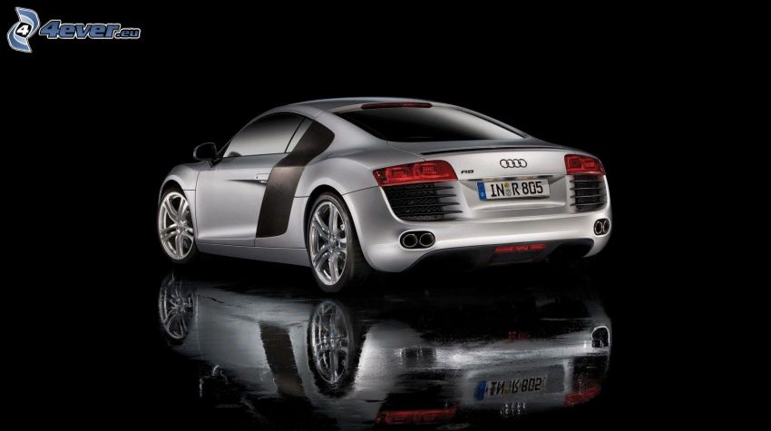 Audi R8, reflejo