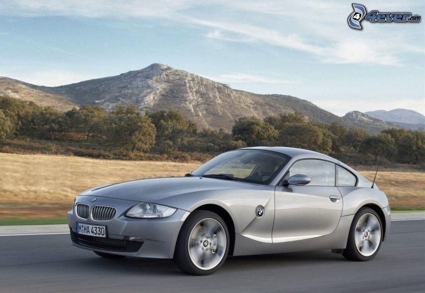 BMW Z4, acelerar, colina